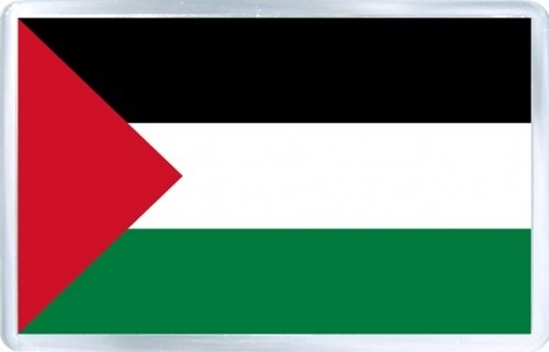At The Un, Palestinian Raise Their Flag â Red